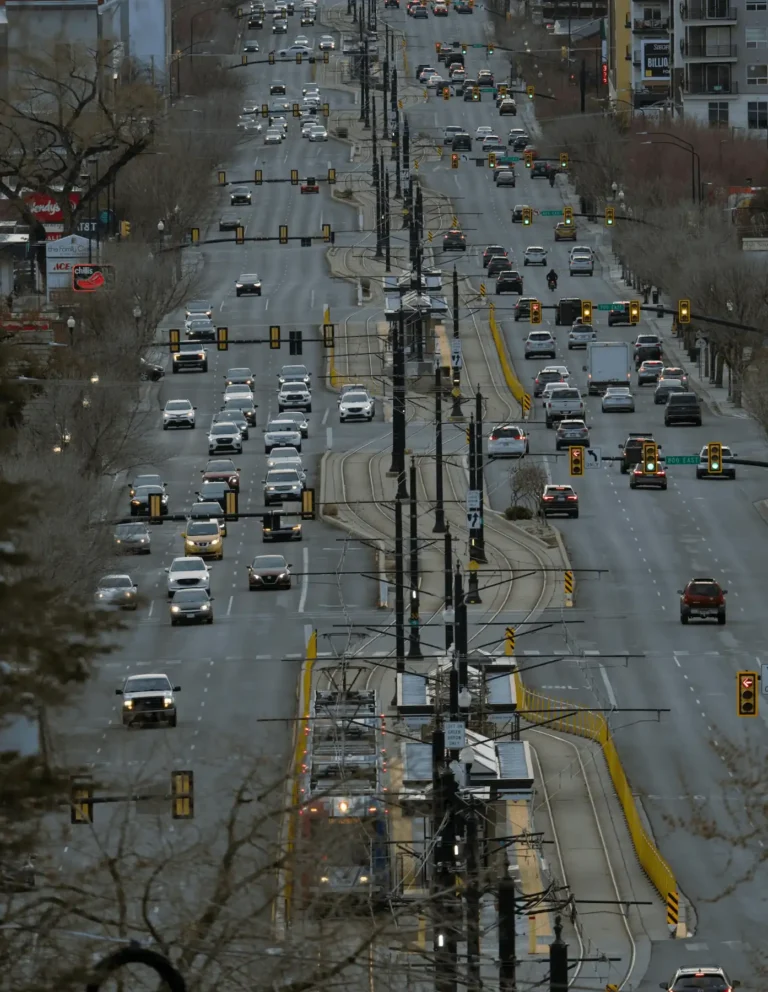 Busy road